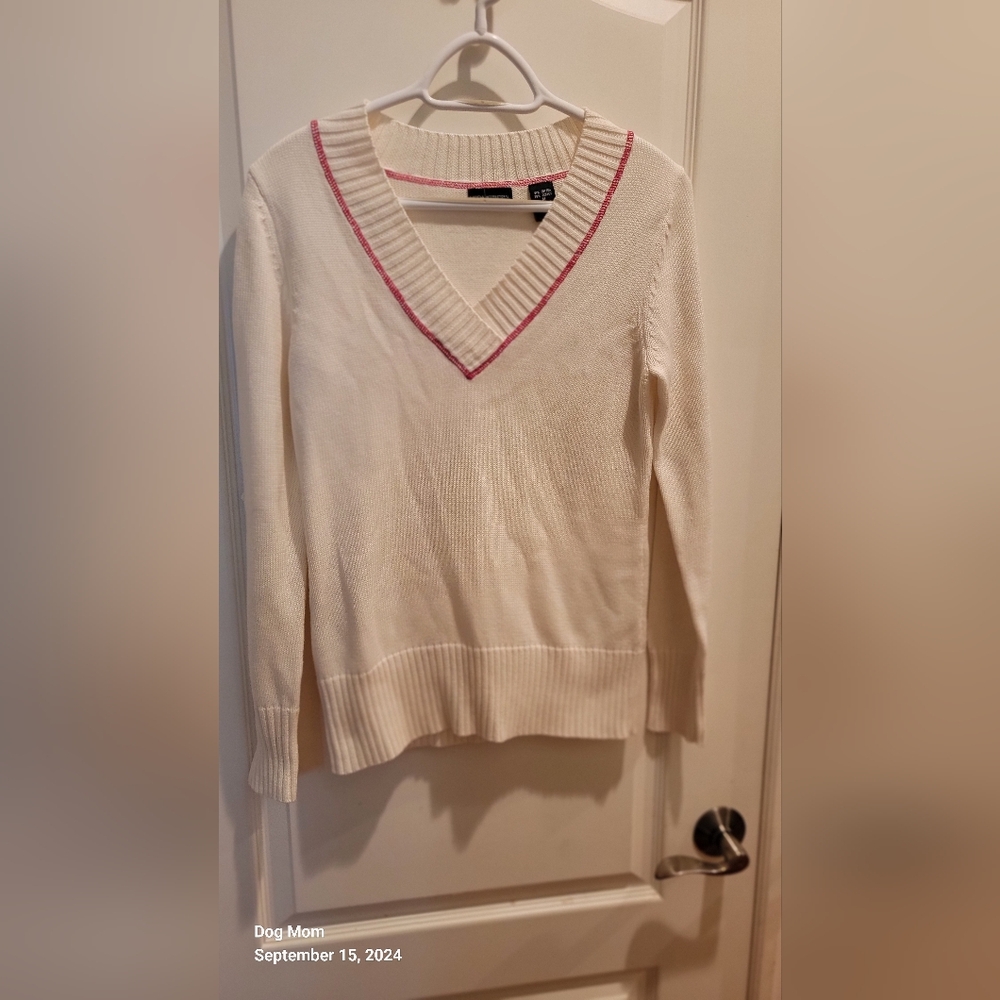 Moda V neck sweater